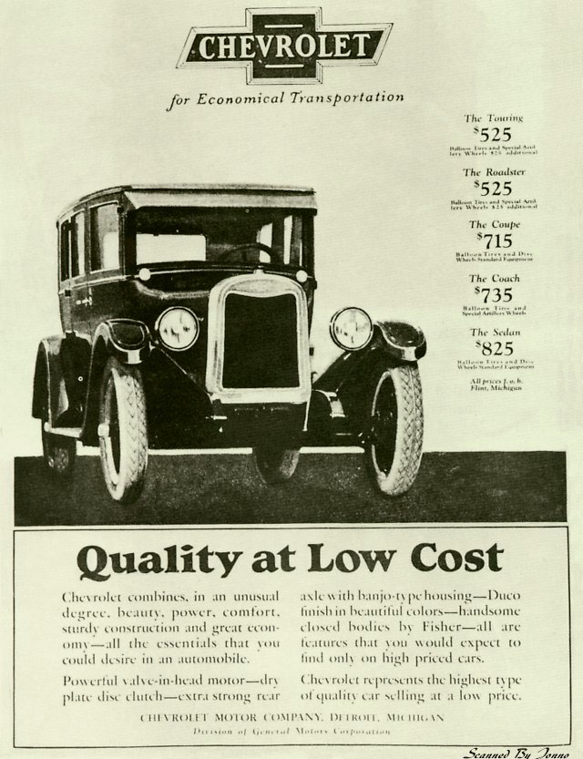 1925 Chevrolet 3